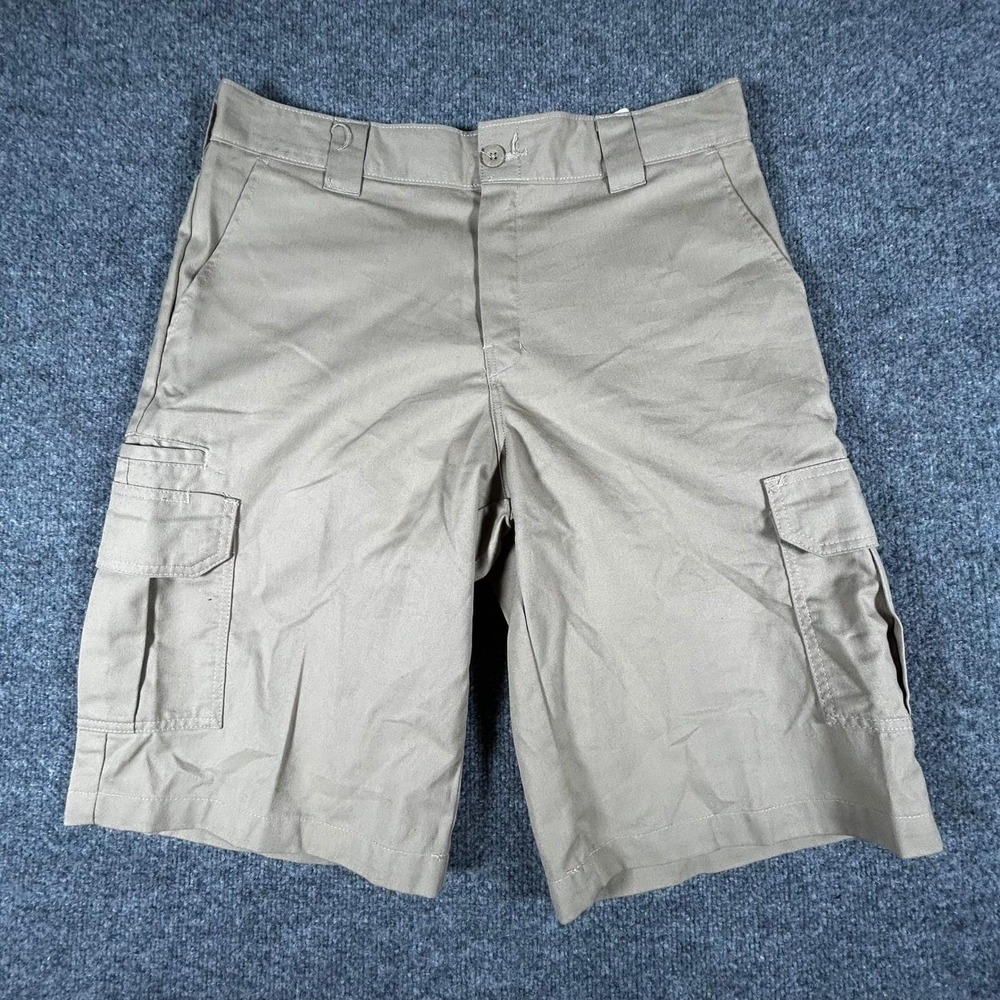 Dickies Cargo Shorts Mens Size 34 Tan Beige WR557DS Relaxed Fit Utility Workwear